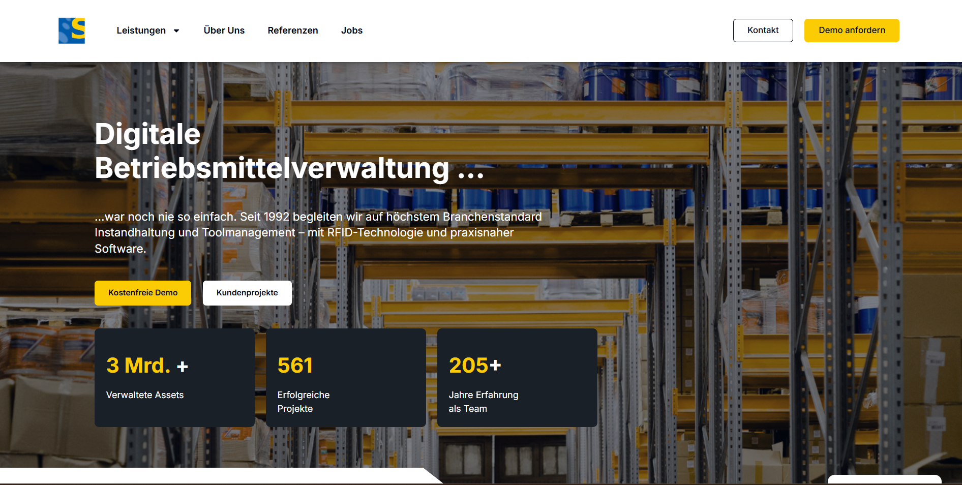 Schindler Solutions Webseite