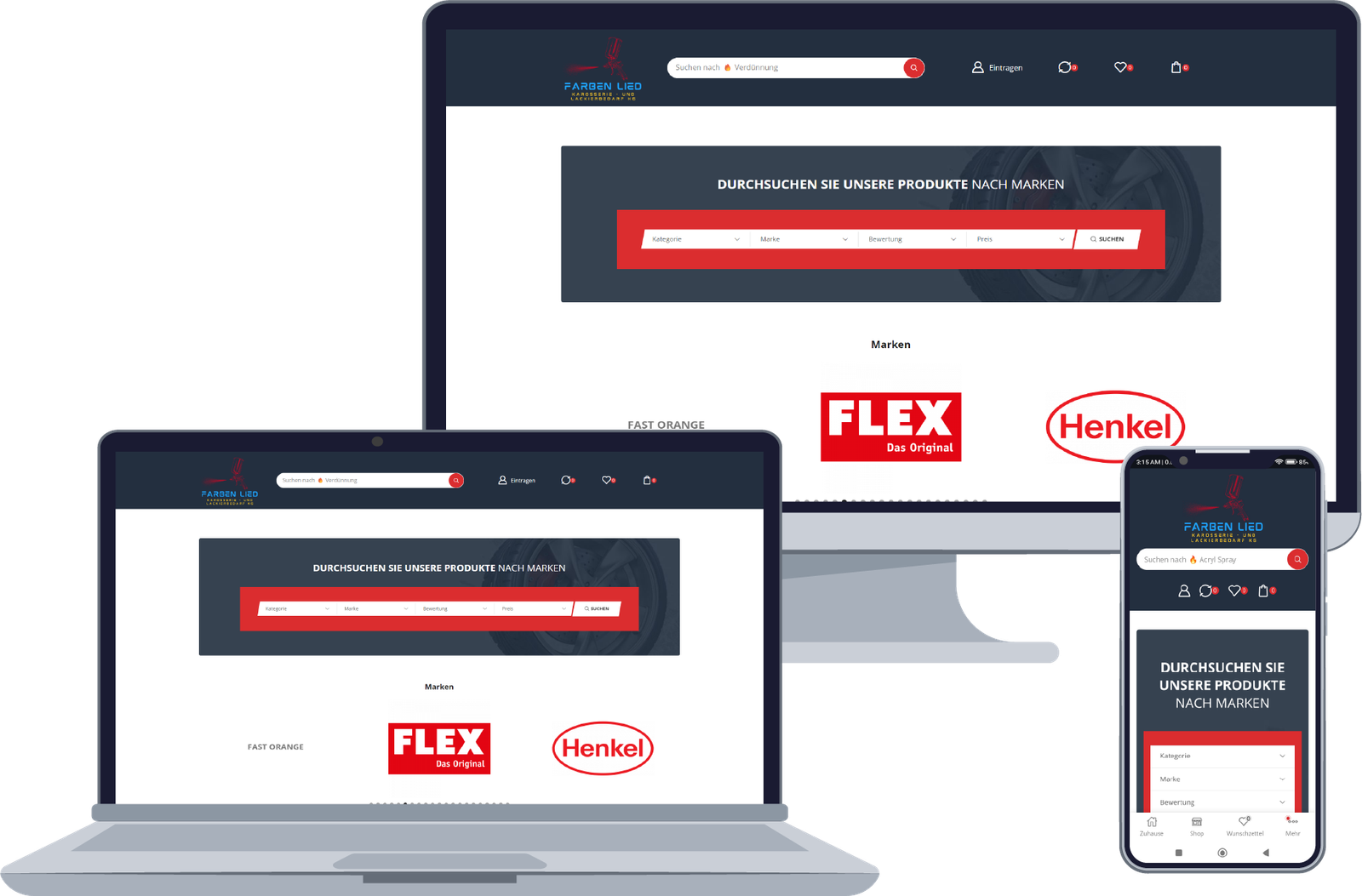 Farben Lied Onlineshop