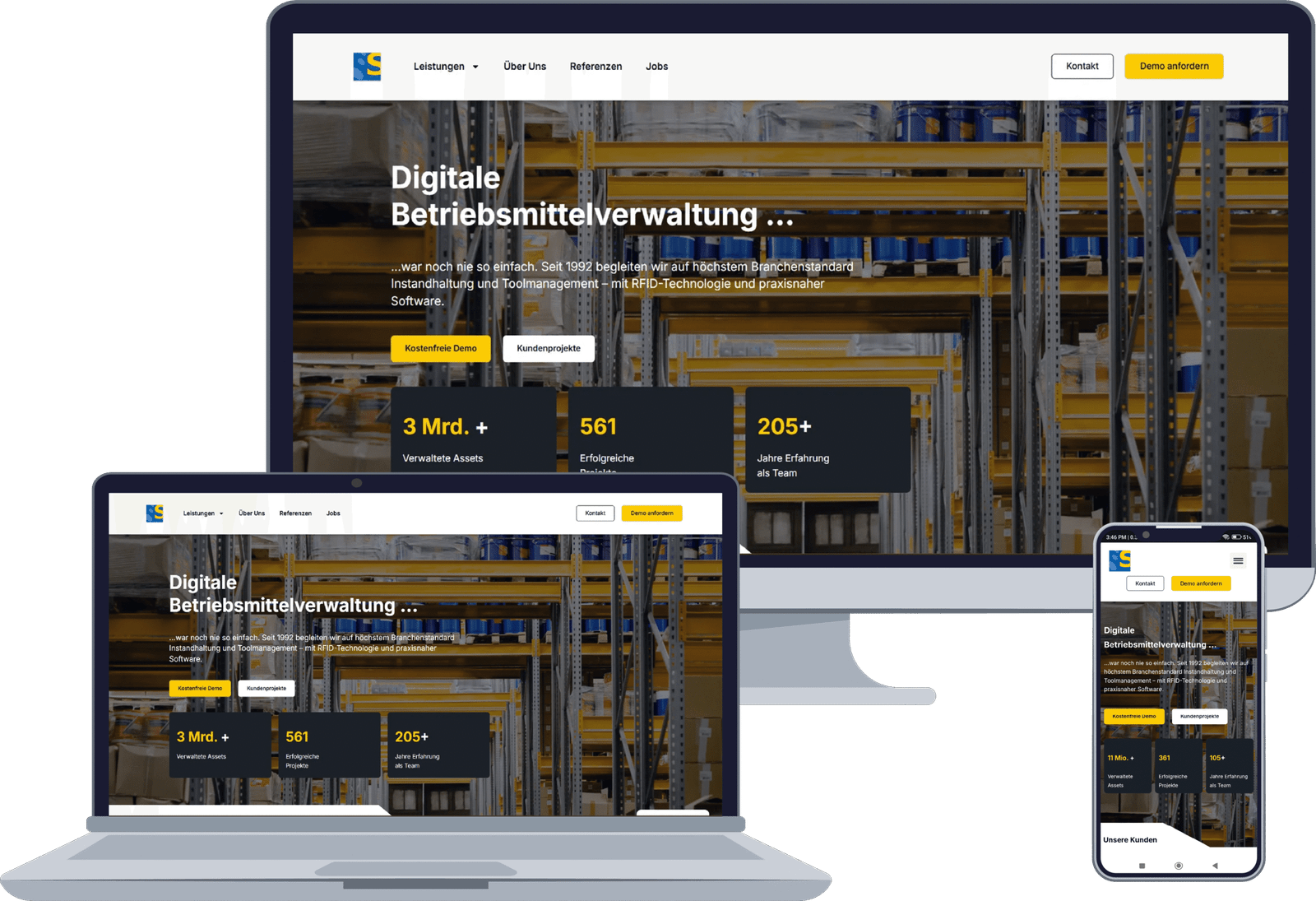 Sito web di Schindler Solutions